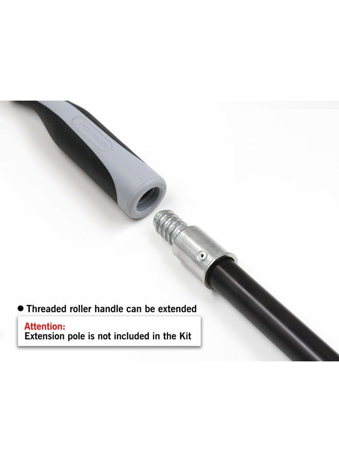 Rollingdog Pointed Round Detail Brush 25mm for fine detail painting on spindles, rails, trim and hard to reach places - Image 4