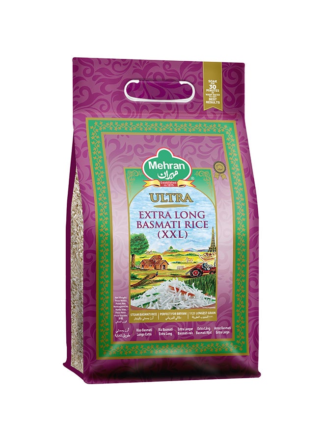 Mehran Basmati Extra Long Grain Super Rice 2Kg - Image 1