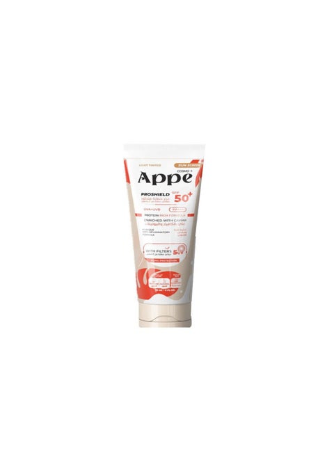 COSMO APPE SUNSCREEN CREAM SPF50 LIGHT TINTED 60ML