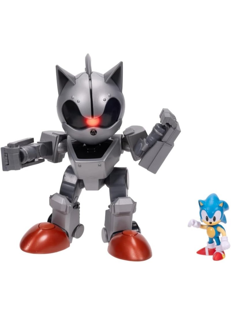 Sonic Figure 2.5-Inch Giant Mecha Sonic Vs Sonic 42984 - Image 4