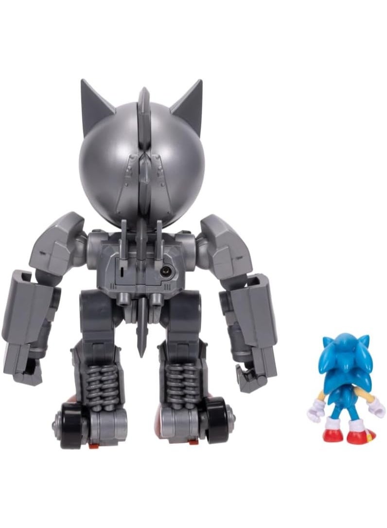 Sonic Figure 2.5-Inch Giant Mecha Sonic Vs Sonic 42984 - Image 5
