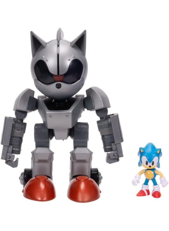 Sonic Figure 2.5-Inch Giant Mecha Sonic Vs Sonic 42984 - Image 1