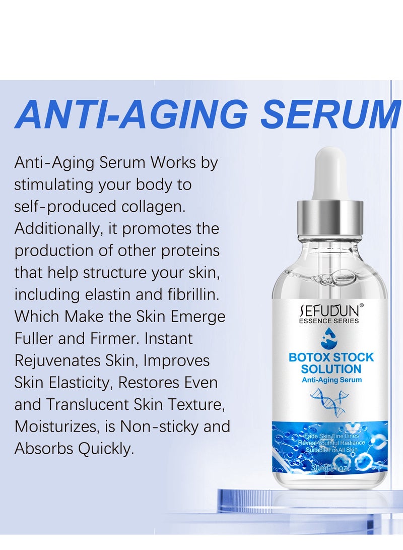 سيفودون قطرات سيروم سيفودون المرطبة والمغذية - سيروم للعناية بالبشرة ومضاد للشيخوخة 60 مل - يقلل الخطوط الدقيقة والتجاعيد للحصول على بشرة مشرقة ومرنة - Image 4