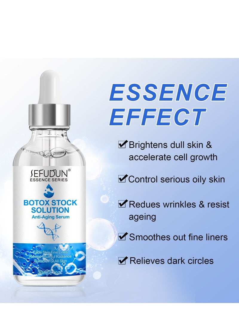 سيفودون قطرات سيروم سيفودون المرطبة والمغذية - سيروم للعناية بالبشرة ومضاد للشيخوخة 60 مل - يقلل الخطوط الدقيقة والتجاعيد للحصول على بشرة مشرقة ومرنة - Image 2