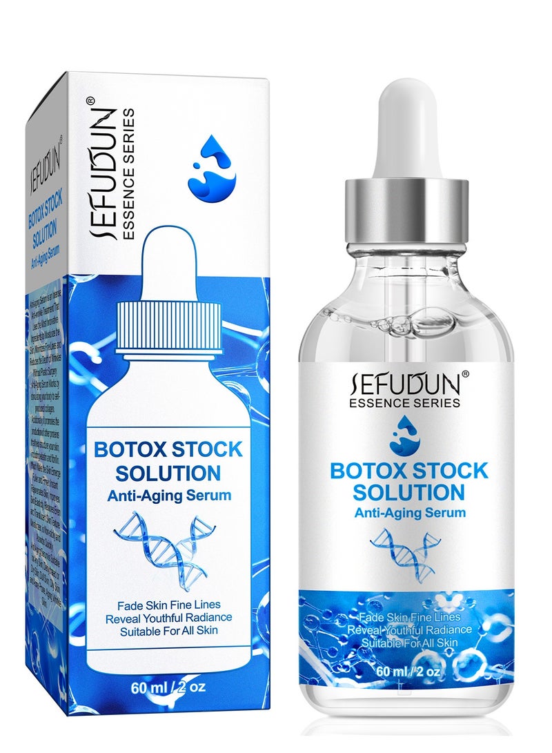 سيفودون قطرات سيروم سيفودون المرطبة والمغذية - سيروم للعناية بالبشرة ومضاد للشيخوخة 60 مل - يقلل الخطوط الدقيقة والتجاعيد للحصول على بشرة مشرقة ومرنة - Image 1