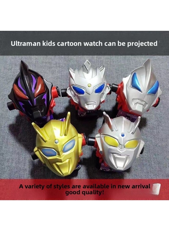 2025 Altman Children's Watch Jedsero Cartoon Projection Electronic Watch Boys Toys Watch Time-Color:2025 Model/ultraman/26 Projection + Flip Cover-Specification:【leading Edition】 10 Watch Batteries - Image 5