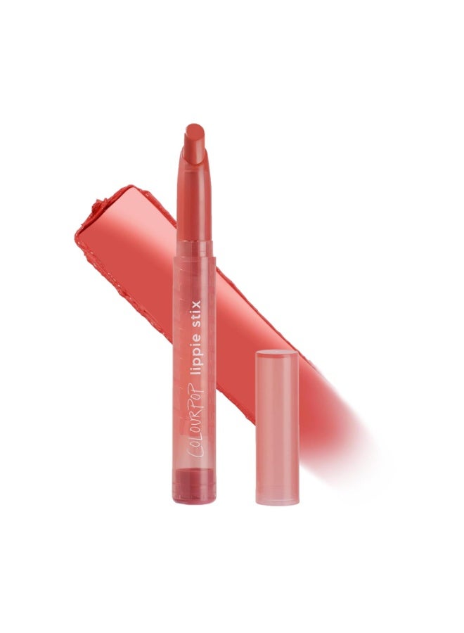 ColourPop Lippie Stix - Long-Lasting Matte Lipstick Formulated with Vitamin E & Shea Butter for All Day Moisture - Richly Pigmented Dusty Coral Lipstick - Paraben and Sulfate Free - Topanga (0.4 oz)