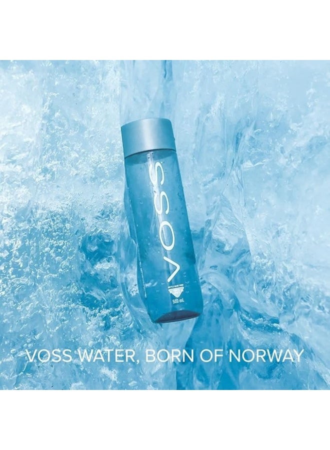 فوس مياه فوّس آرتيزين الطبيعية – زجاجات 500 مل (24 قطعة) من PET معاد التدوير | ترطيب فاخر - Image 4