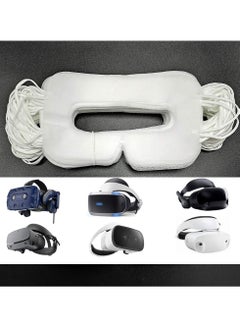 KASTWAVE Disposable VR Eye Mask for Oculus Quest 2 SkinFriendly  Breathable  Soft  Comfortable  and Hygienic VR Universal Mask (White 100pcs)  - Image 3