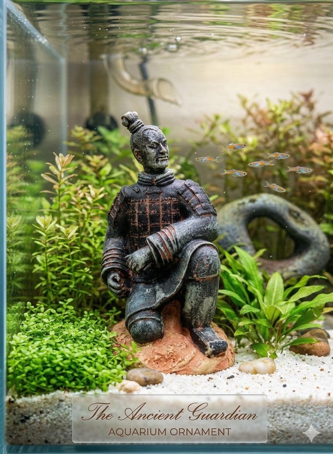 JOICE GIFT Large Soldier Aquarium Ornament - Decorative Fish Tank Landscape for Joyful Gift Giving - Image 3