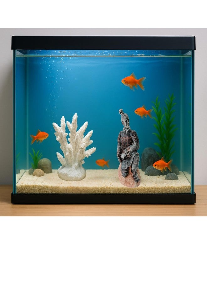 JOICE GIFT Large Soldier Aquarium Ornament - Decorative Fish Tank Landscape for Joyful Gift Giving - Image 5