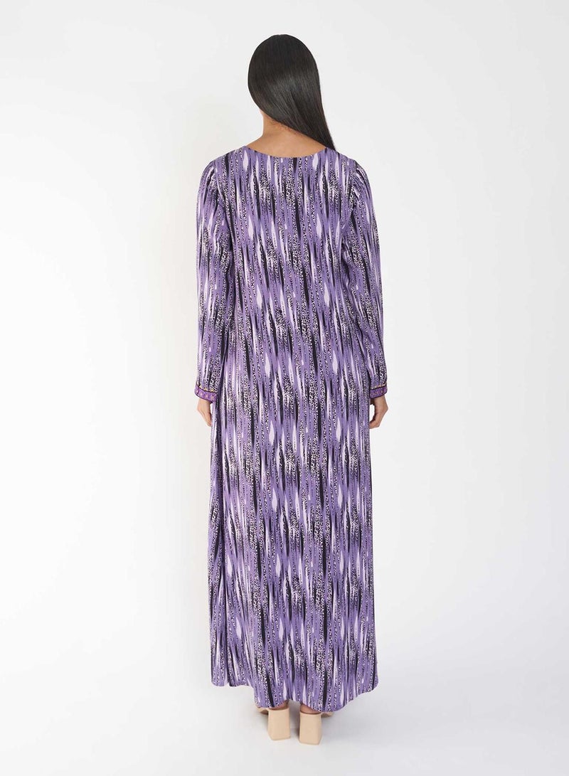 كشخة جلابية بطباعة رقمية - Image 3