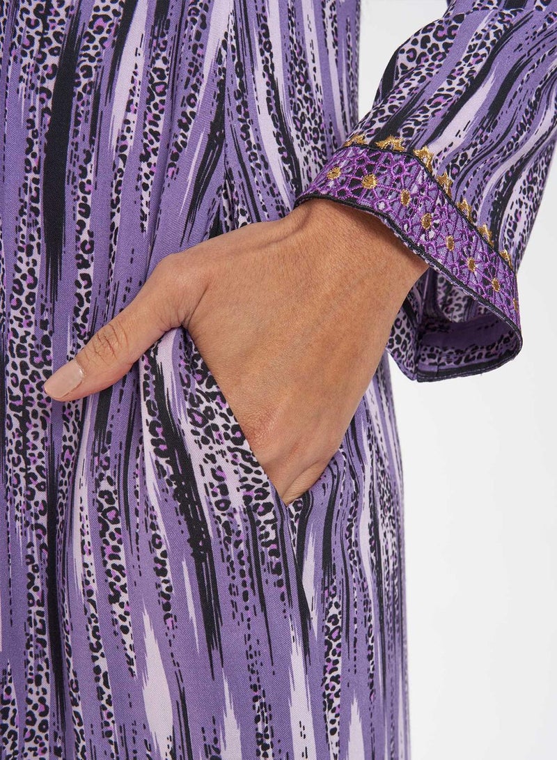 كشخة جلابية بطباعة رقمية - Image 4