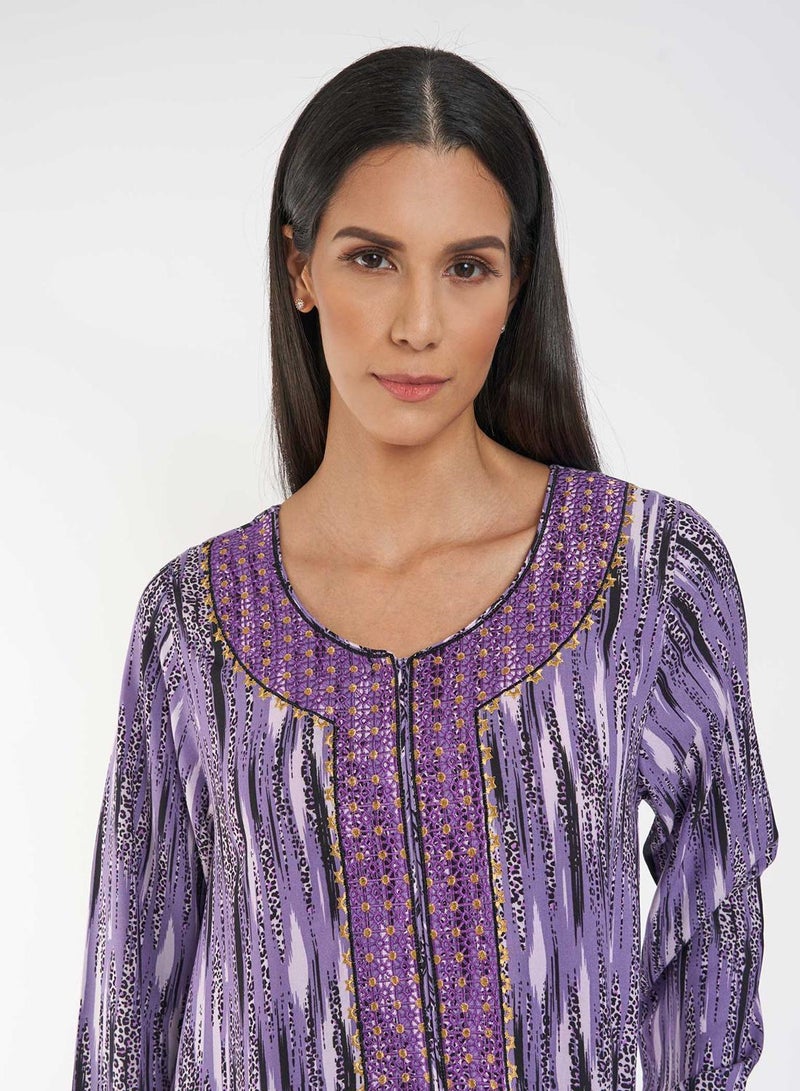 كشخة جلابية بطباعة رقمية - Image 5