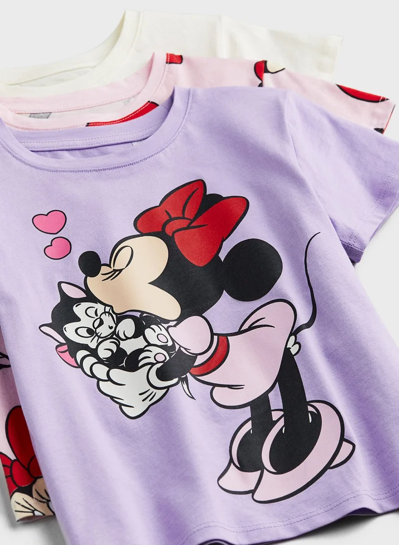 H&M Kids 3 Pack Printed Top