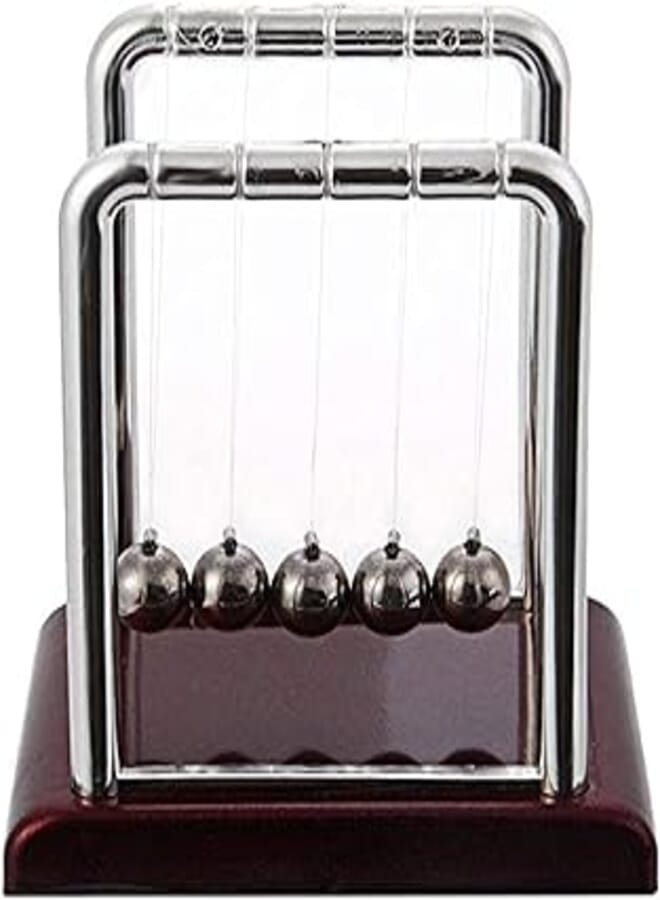 OR Newtons Cradle Balance Balls Physics Pendulum Science Desk Office Classic Toy 