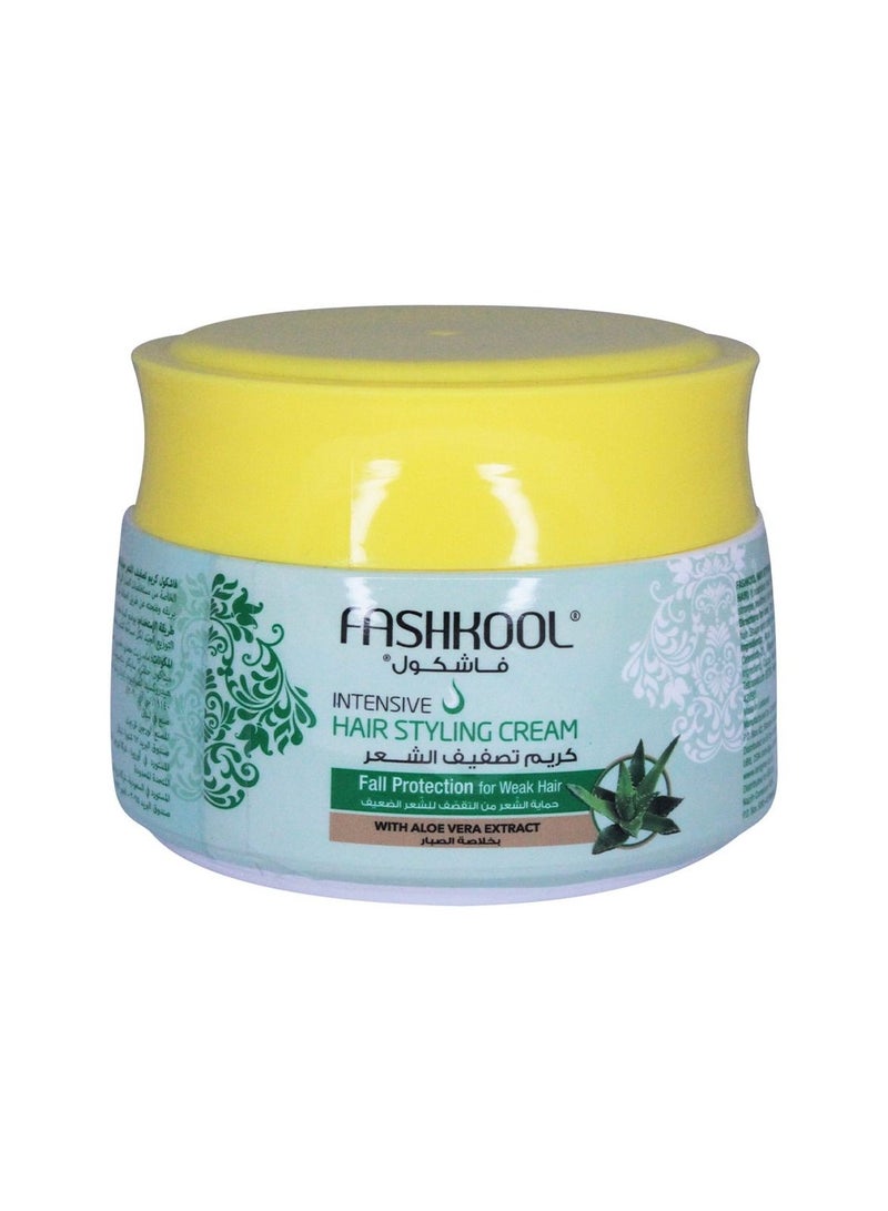 FASH KOOL كريم تصفيف الشعر بالهلام الصبار لمكافحة تساقط الشعر 140 مل - Image 1