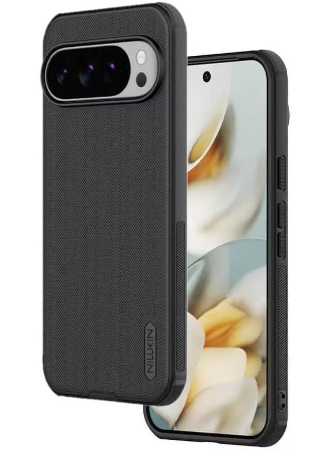 Nillkin Case for Google Pixel 10 Pro 2025 Super Frosted Shield Pro Hard Back Soft Border (PC + TPU) Shock Absorb Cover Raised Bezel Camera Protect PC ASSORTED Color For Google Pixel 10 Pro Black - Image 1