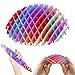 oyeftp Fidget Toy Big Fidget Toys Adults and Teens Funny Stretchy Sensory Stress Toy Fidget Sensory Squeeze Toys Relieves Stress and Anxiety Finger Toys for Teens with Autism ADHDRainbow - Image 2