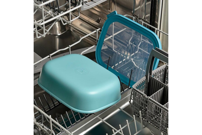 Mepal Cirqula Multi Bowl Rectangular 500 ml Nordic Black-Food Storage Box-Stackable-Dishwasher Safe  Polypropylene - Image 4