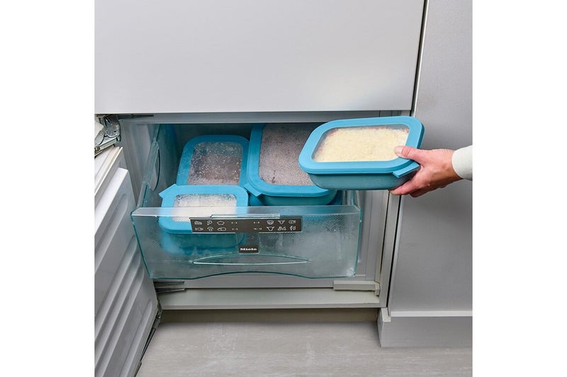 Mepal Cirqula Multi Bowl Rectangular 500 ml Nordic Black-Food Storage Box-Stackable-Dishwasher Safe  Polypropylene - Image 2