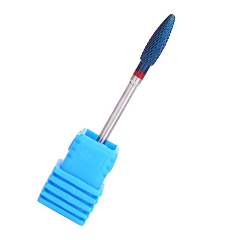 Medium Size Multi Color Tungsten Steel Nail Drill Bit For Manicure Pedicure Cuticle Polishing Dead Skin Removal - Image 1