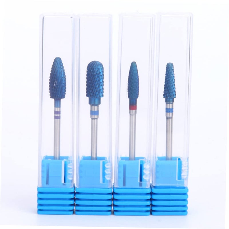 Medium Size Multi Color Tungsten Steel Nail Drill Bit For Manicure Pedicure Cuticle Polishing Dead Skin Removal - Image 3