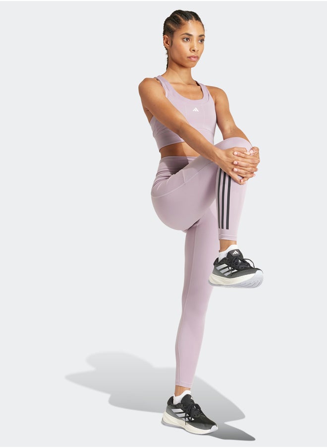Adidas adidas DailyRun 3-Stripes 7/8 Leggings  - Image 3