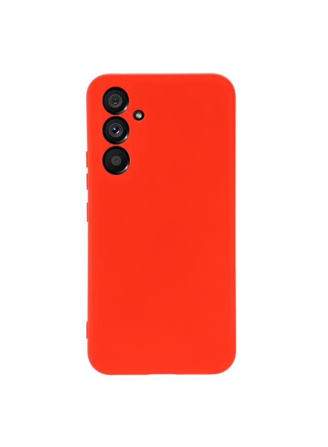 اس-توب جراب لهاتف Samsung Galaxy A34 5G مصنوع من السيليكون السائل المقاوم للصدمات بلون نقي - Image 2