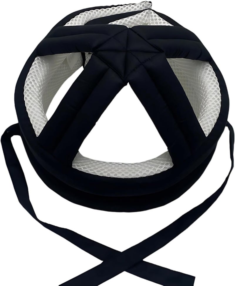 Generic Adult Head Safety Helmet for Elderly, Protective Hat for Falls, Black, 23 X 22 X 22 Cm - Image 1