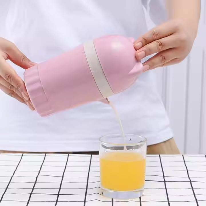 Swejos Cartoon Shape Manual Juicer Household Small Fruit Lemon Orange Juice Cup Kitchen - Image 4