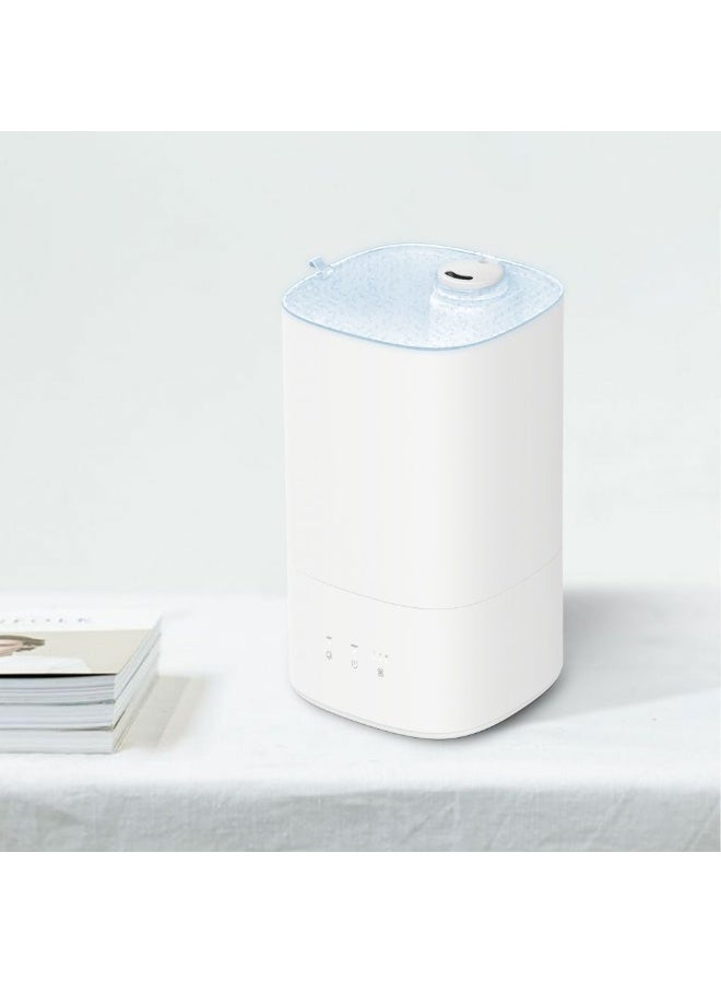 DANUBE HOME Tranquil Top Filling Cool Mist Humidifier 4L | Ultrasonic Technology 7 Color Night Light Quiet Long Lasting Home Humidifier for Fresh Air Aromatherapy & Relaxation White - Image 1