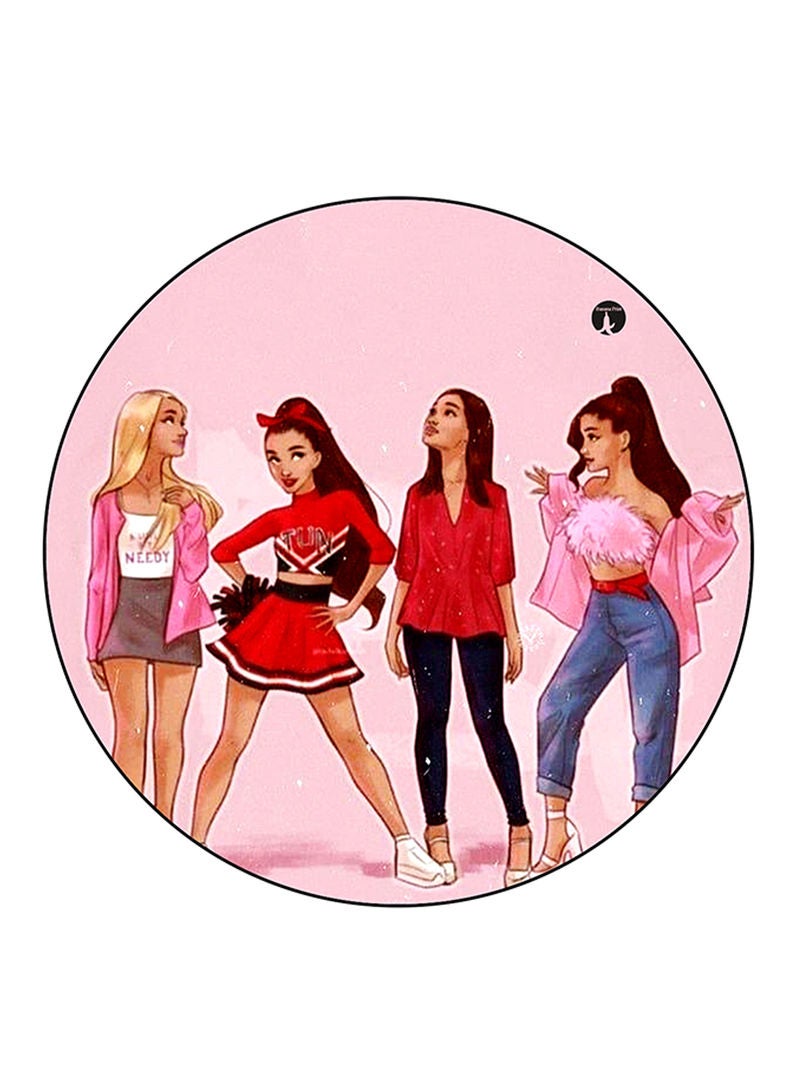 RKN Ariana Grande Printed Mouse Pad  Multicolour