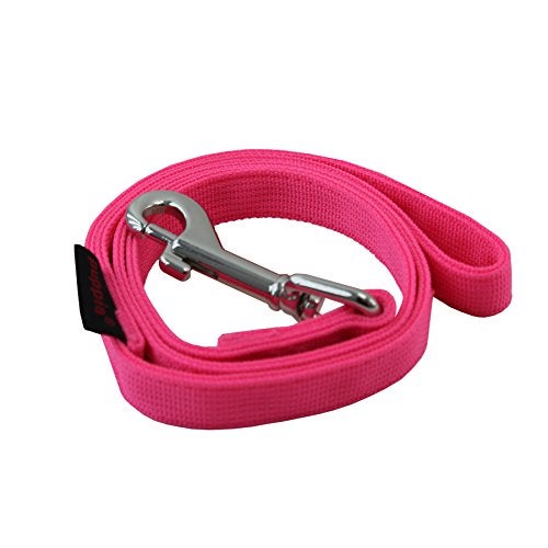 Puppia Authentic Neon Lead, Pink, Medium - Image 4