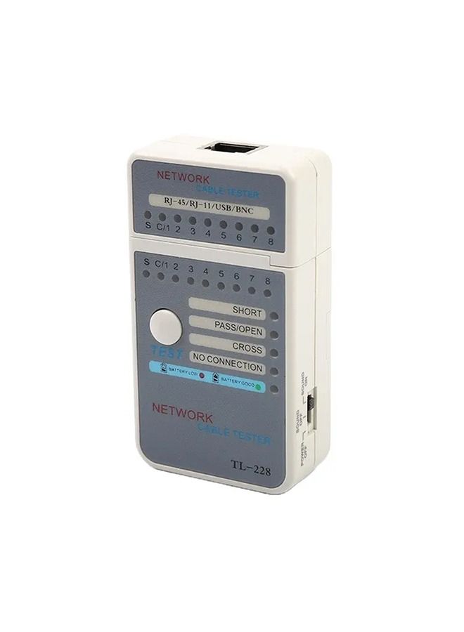 Cable ends tester and tracer to ensure the safety of RJ11 – RJ45 / Model TL-228 - Image 2