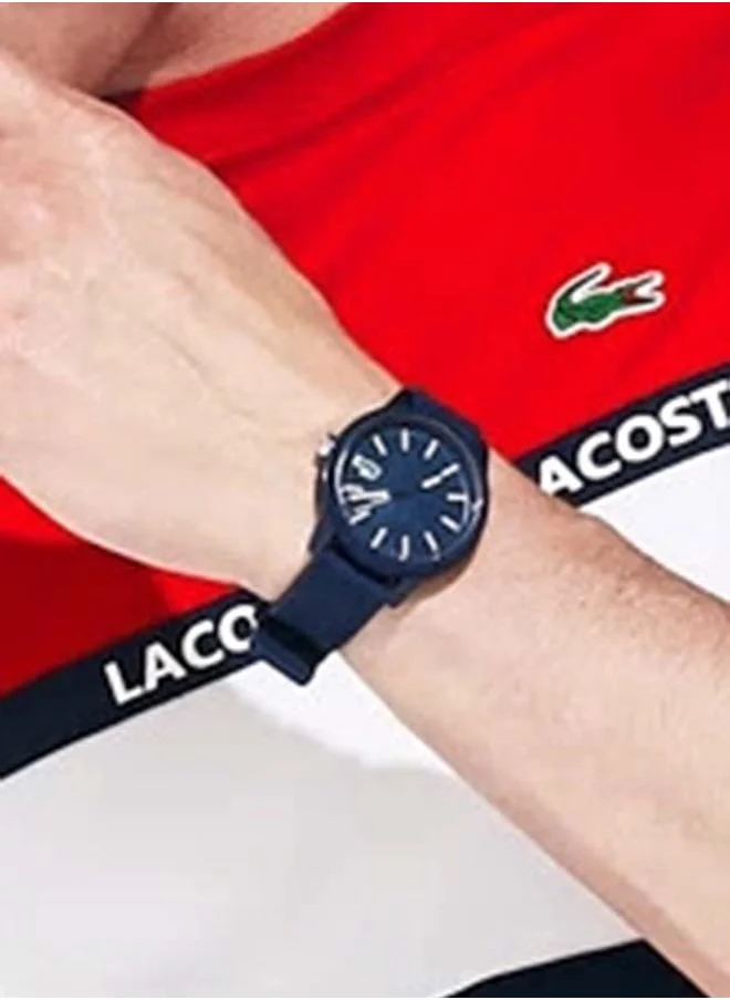 LACOSTE Men's L1212 Automatic Self Wind Blue Dial Analog Watch