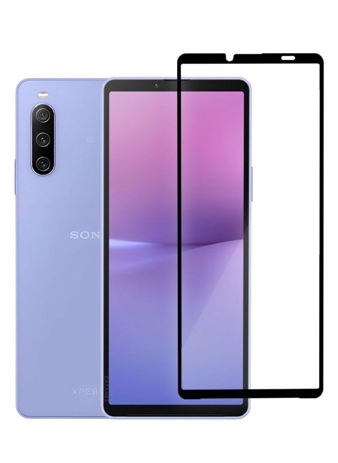 CATANES [for Sony Xperia 10 V] Screen Protector Tempered Glass Anti-Scratch Screen Protector Case Friendly HD Clear Protective Film 