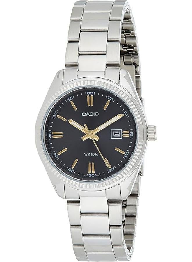 Casio Dress Watch For Men Analog Stainless Steel - LTP-1302D-1A2VDF - Image 1