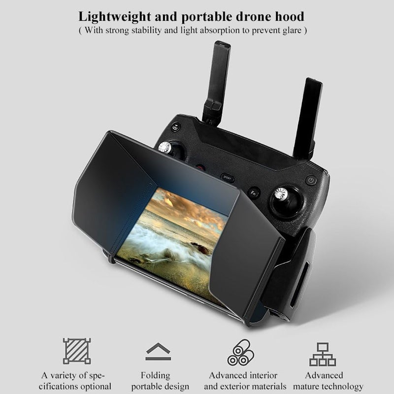 Pilipane Sun Shade 4 Types Remote Controller Monitor Phone Foldable Monitor Sun Hood Sun Hood Cover Tablet Sunshade Accessory for Drone L168 - Image 3