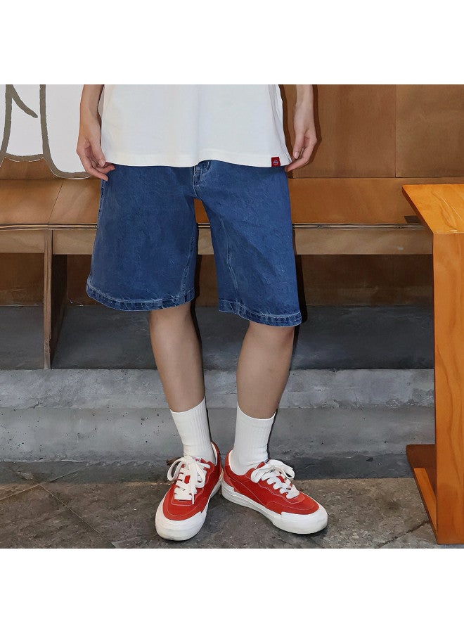 Dickies شورتات جينز فضفاضة بخصر مستقيم للرجال والنساء من ديكيز لموسم الربيع/الصيف 2025 - Image 2