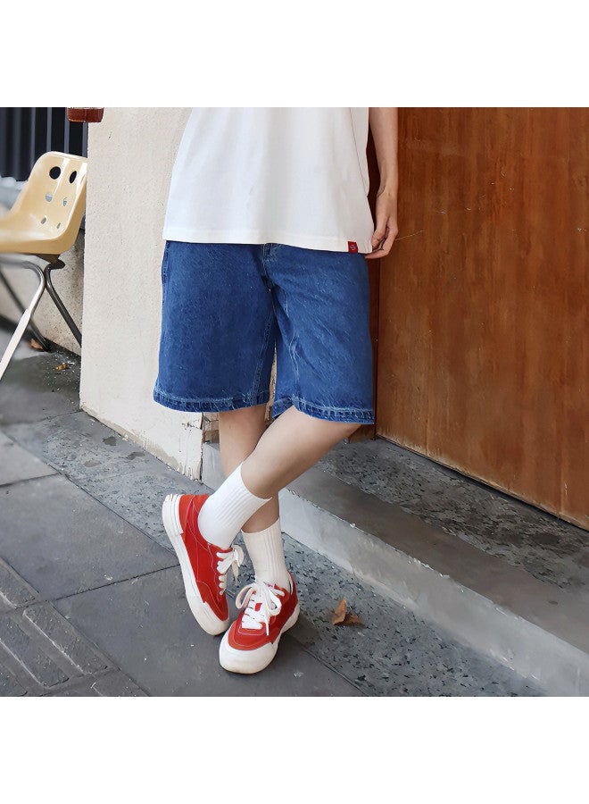 Dickies شورتات جينز فضفاضة بخصر مستقيم للرجال والنساء من ديكيز لموسم الربيع/الصيف 2025 - Image 3