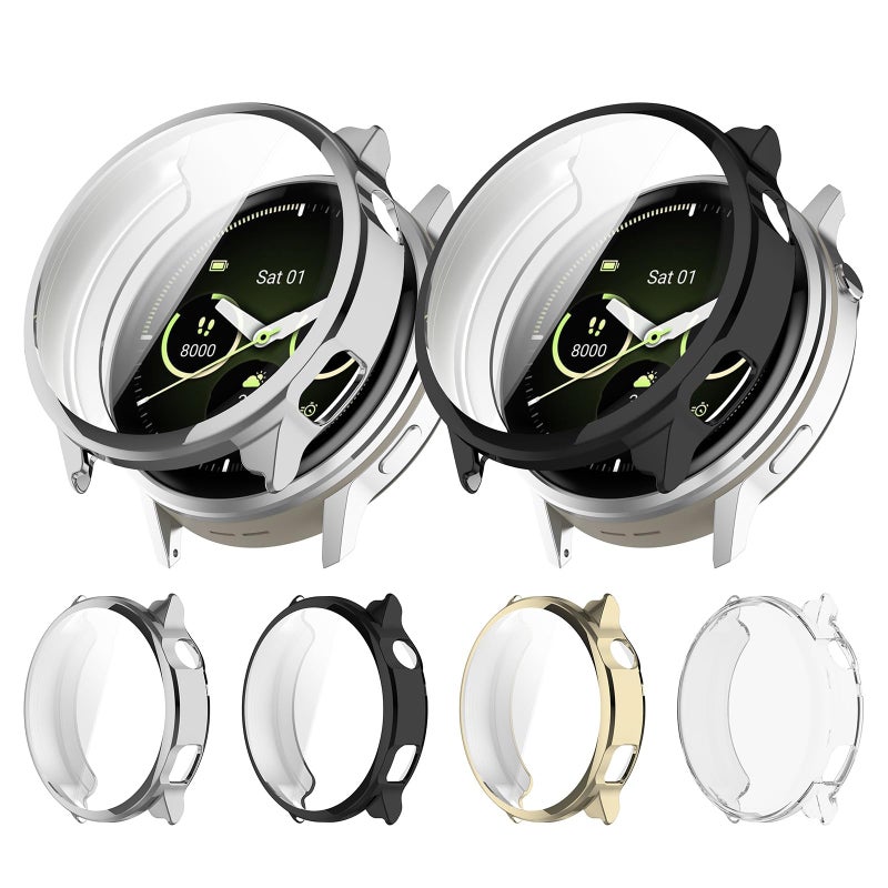 Clear Full Body Protective Cover Case For 45mm Smartwatch Anti Scratch - Image 3