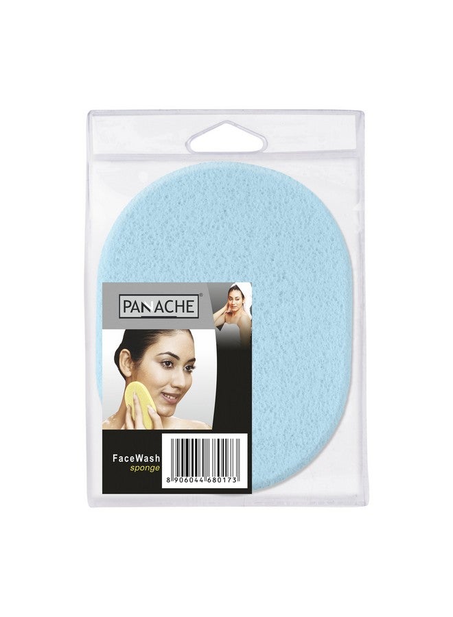 باناش اسفنجة غسيل الوجه، أزرق لازوردي - Image 2