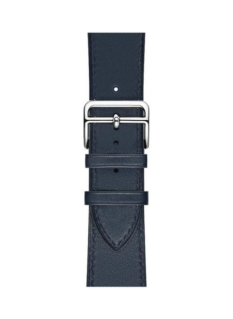 Replacement Watchband For Apple Watch Series 7 41mm/6 & Se 5 4 40mm/3 2 1 38mm Dark Blue
