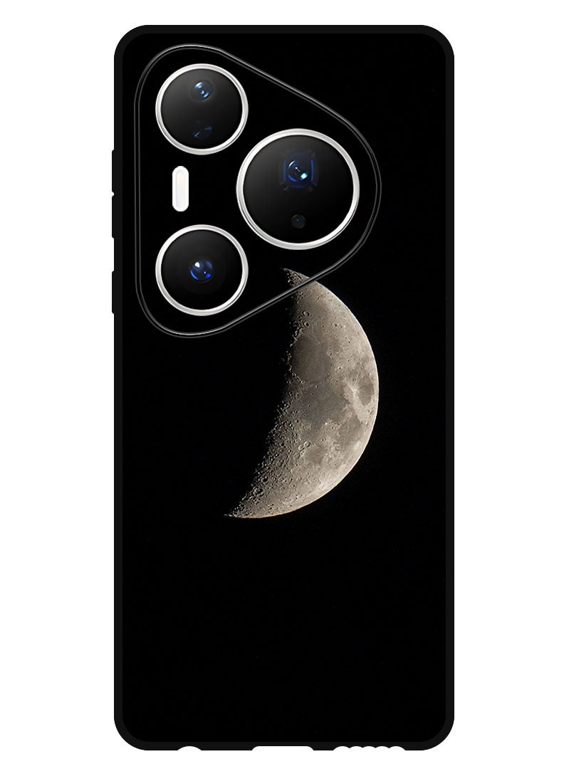 Theodor Case Compatible with Huawei Pura 80 Pro Plus 6.8 Inch Protection Shockproof Bumper Cover moon_shadow_planet - Image 1