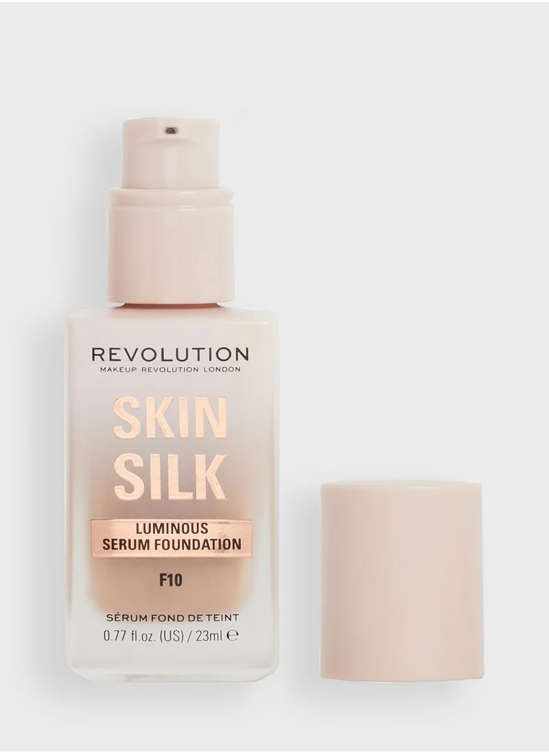 REVOLUTION Skin Silk Serum Foundation F10