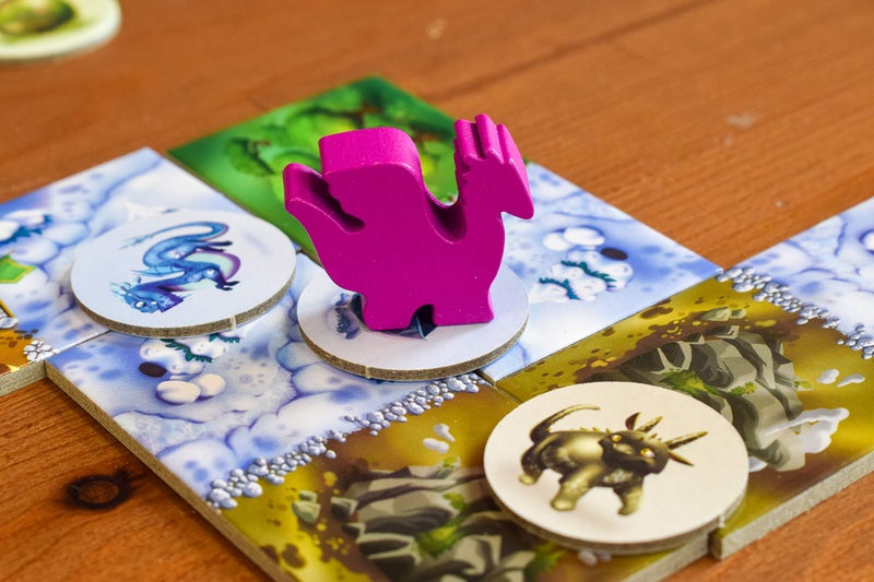 blue orange Dragomino | My First Kingdomino | Fun Kids & Adults Family Fantasy Strategy Game | 2-4 Players | Ages 5 and up | by Blue Orange Games - Image 2