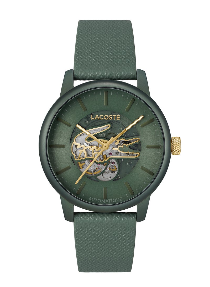 LACOSTE LACOSTE ROUND ANALOG MEN'S GREEN CASE WATCH - 2011384  - Image 3