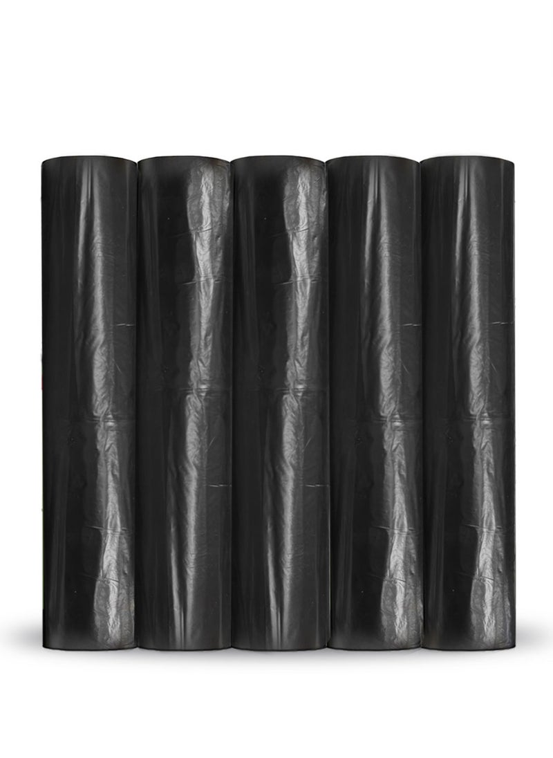 Tru Black Garbage Bags Roll 60x90cm 30Gallon Heavy Duty (30pc x 5 Rolls) 150Bags  - Image 5