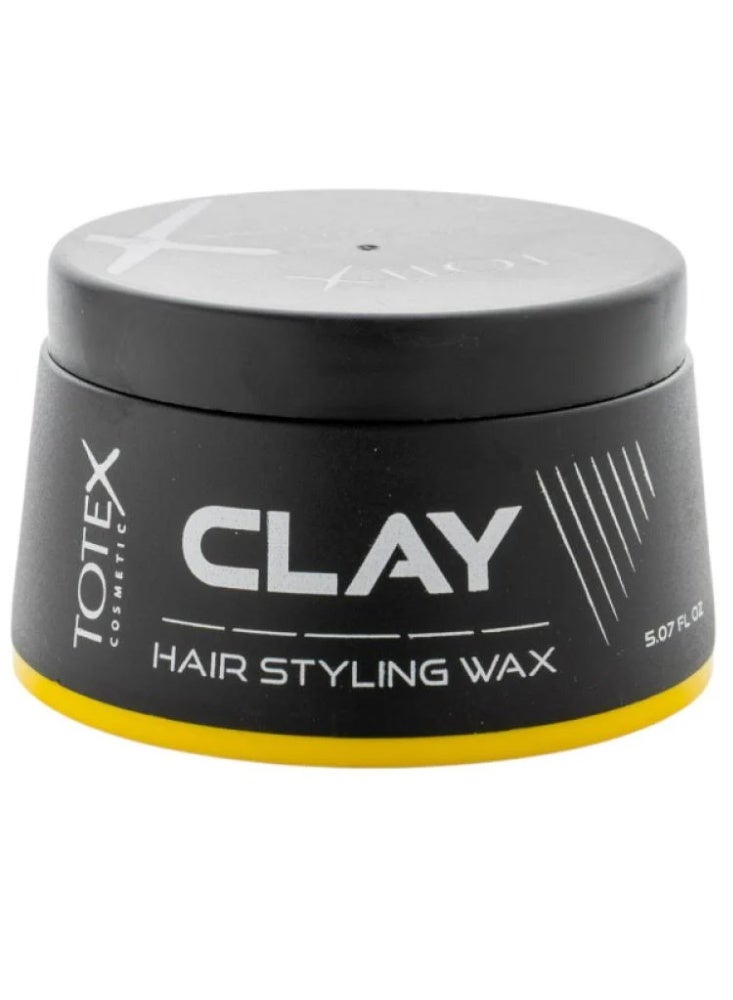 Clay Hair Styling Wax Medium Hold 150ml